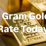 1 gram gold rate today